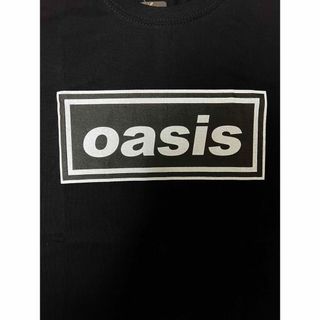 新品未使用タグ付きoasis/オアシス　ボックスロゴ バンドTシャツ Lサイズ