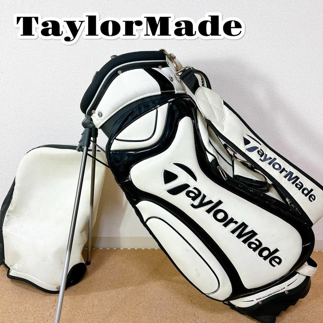 TaylorMade ゴルフキャディバッグ 赤黒(新品 テーラーメイド TaylorMade ゴルフキャディバッグ 赤黒(新品 テーラーメイド