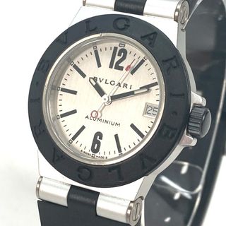 ブルガリ(BVLGARI)のブルガリ BVLGARI アルミニウム デイト AL32TA ウォッチ 腕時計 アルミニウム ブラック(腕時計(アナログ))