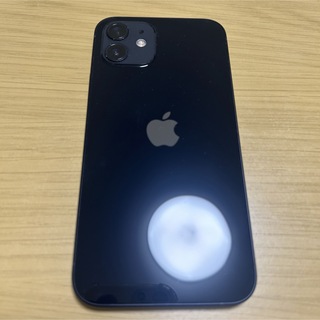 アイフォーン(iPhone)のiPhone12本体　ブラック　64GB(スマートフォン本体)