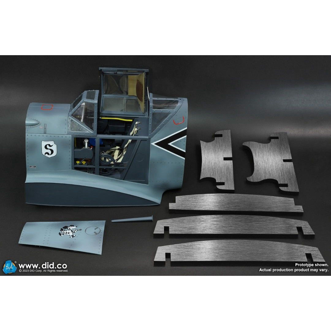 E60065BメッサーシュミットBf109WWII 1/6ドイツ軍コックピット E60065BメッサーシュミットBf109WWII 1/6ドイツ軍コックピット