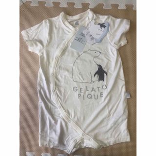 ジェラートピケ(gelato pique)の新品、未使用　ジェラートピケ　ベビー服　80(ロンパース)