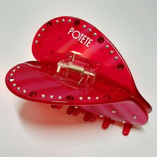 ★新品未使用　POTETE　ポテテ　ハートヘアクリップ　7月　限定モデル