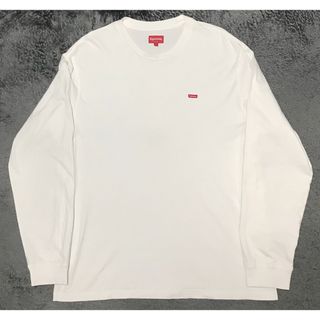 Supreme - supreme スモールロゴ　ロングtシャツ