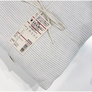 ムジルシリョウヒン(MUJI (無印良品))の新品 ダブル 無印良品 MUJI 麻平織 掛け布団 カバー 掛けふとん(シーツ/カバー)