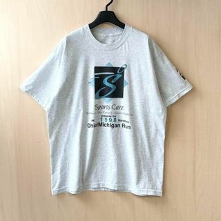 90s古着　イベントTシャツ　ロゴ　霜降り　グラフィック(Tシャツ/カットソー(半袖/袖なし))