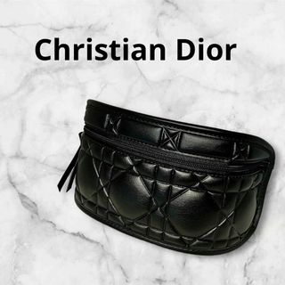 クリスチャンディオール(Christian Dior)の未使用・レア❤︎Christian Dior カナージュ ラム革 グラスケース(ポーチ)