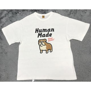 ヒューマンメイド(HUMAN MADE)のhumanmade ブルドッグプリントtシャツ(Tシャツ/カットソー(七分/長袖))