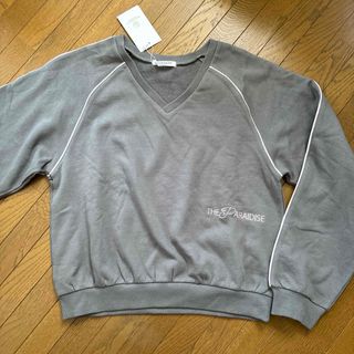 BEAUTY&YOUTH UNITED ARROWS - 未使用・BEAUTY&YOUTH コットン裏毛 Vネックプルオーバーカットソー