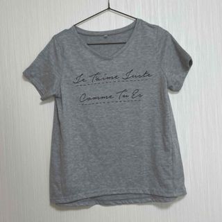 Vネック　Tシャツ(Tシャツ(半袖/袖なし))