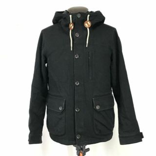 ユナイテッドアローズ(UNITED ARROWS)のモンキータイム/monkey time★モッズコート/パーカー【メンズM/黒/black】ブルゾン/ユナイテッドアローズ/Jakets/Jumpers◆zBH337 BUZZBERG(モッズコート)