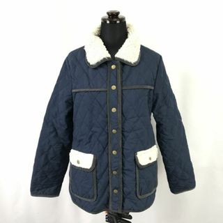 タグ付き新古品★ジ エンポリアム/THE EMPORIUM★キルティングコート/ジャケット【レディースM/紺/navy blue】ブルゾン/Jumpers◆zBH314 BUZZBERG(ロングコート)