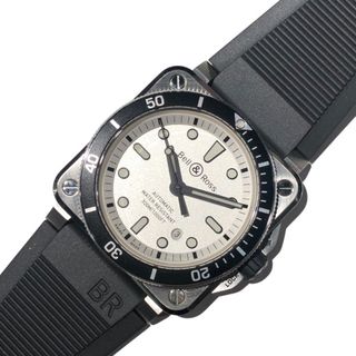 ベルアンドロス(Bell & Ross)の　ベル＆ロス Bell & Ross BR03-92 ダイバー BR03-92-D-WH-ST SS 自動巻き メンズ 腕時計(その他)