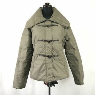 ベネトン/UNITED COLORS OF BENETTON★ダウンジャケット【women’s size -M/カーキ/khaki】スリット糸使用/Coats/Jackets/Jumpers◆zBH289 #BUZZBERG(ダウンジャケット)