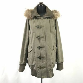 CoiGirlMagic（コイガールマジック/VIVAYOU★モッズコート【women’s size -M/カーキ/khaki】着脱ファー/Coats/Jackets/Jumpers◆zBH288 #BUZZBERG(モッズコート)