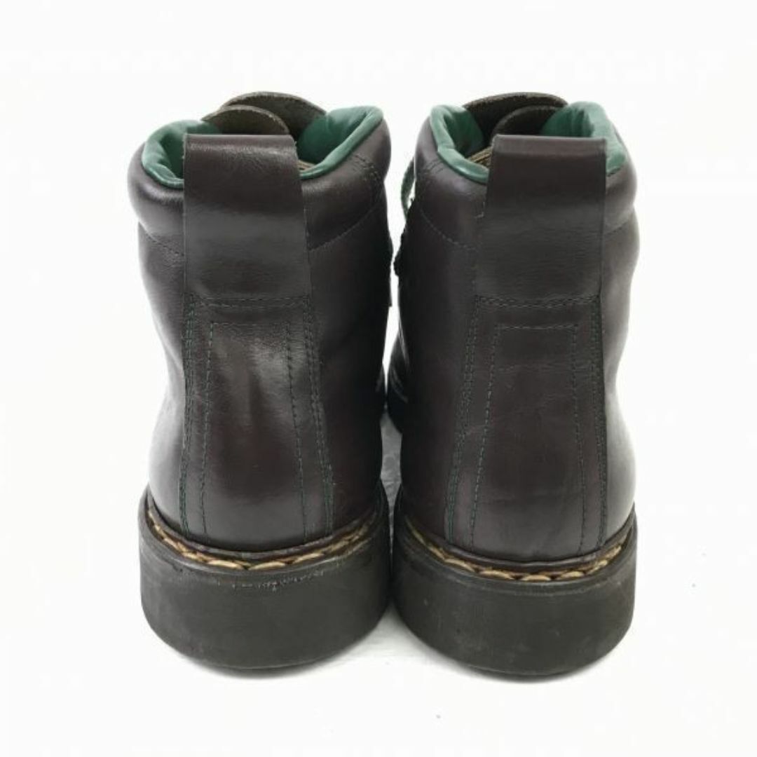 80s-90s?ビンテージ　超重厚本革/レザーショートブーツ【7　25.5程度/茶】Vintage　boots◆WB49-3#BUZZBERG メンズの靴/シューズ(ブーツ)の商品写真