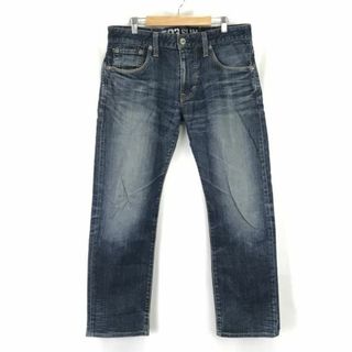 エドウィン/EDWIN★503 SLIM/強烈色落ち/デニムパンツ/ジーンズ【メンズ33/股下77cm/紺/navy】BLUE TRIP EDGELINE/Pants/Trouser◆mBH577-c #BUZZBERG(デニム/ジーンズ)