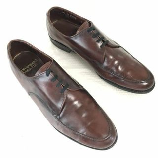 USA70s-80s?Vintage★ウェインバーグ/weyenberg massagic★本革/グッドイヤー製法/Uチップ【10.5D/28.0/茶/BROWN】dress shoes◆cF-161 #BUZZBERG(ドレス/ビジネス)