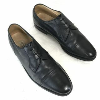 イタリア製/80s-90s/Vintage★グラバティ/gravati★本革/ストレートチップ【9.5/27.5-28.5/黒/BLACK】ビジネス/dress shoes◆cF-182 #BUZZBERG(ドレス/ビジネス)