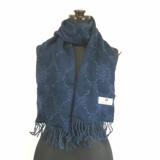 GIVENCHY★マフラー/ストール【140×32/青/Blue/花柄】Scarf◆CM77 #BUZZBERG(マフラー/ショール)