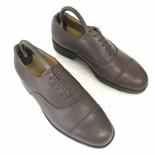 リーガル/REGAL★本革/ストレートチップ【25.0EE/茶/BROWN】内羽根式/ビジネス/dress shoes◆cF-184  #BUZZBERG(ドレス/ビジネス)