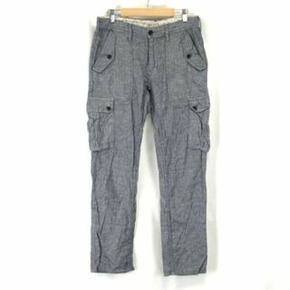 ムッシュニコル/MONSIEUR NICOLE★多ポケット/カーゴパンツ【46/メンズM/股下79cm/グレー/gray】Pants/Trouser◆cBH567 #BUZZBERG(ワークパンツ/カーゴパンツ)