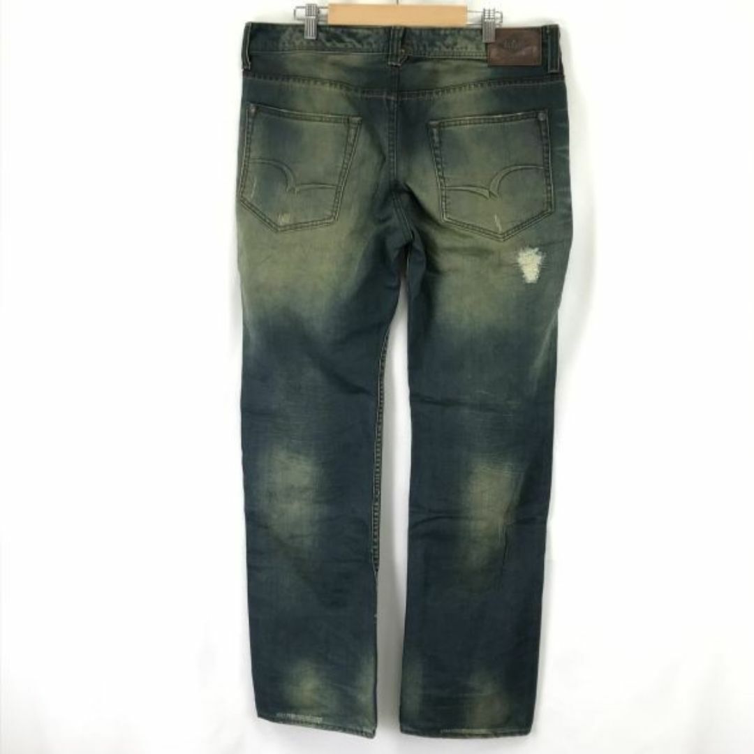 リー クーパー/Lee Cooper★ダメージ加工/ルーズフィット/デニムパンツ【メンズｗ36-L32/股下81cm/blue】JEANS/Pants/Trouser◆cBH566 #BUZZBERG メンズのパンツ(デニム/ジーンズ)の商品写真