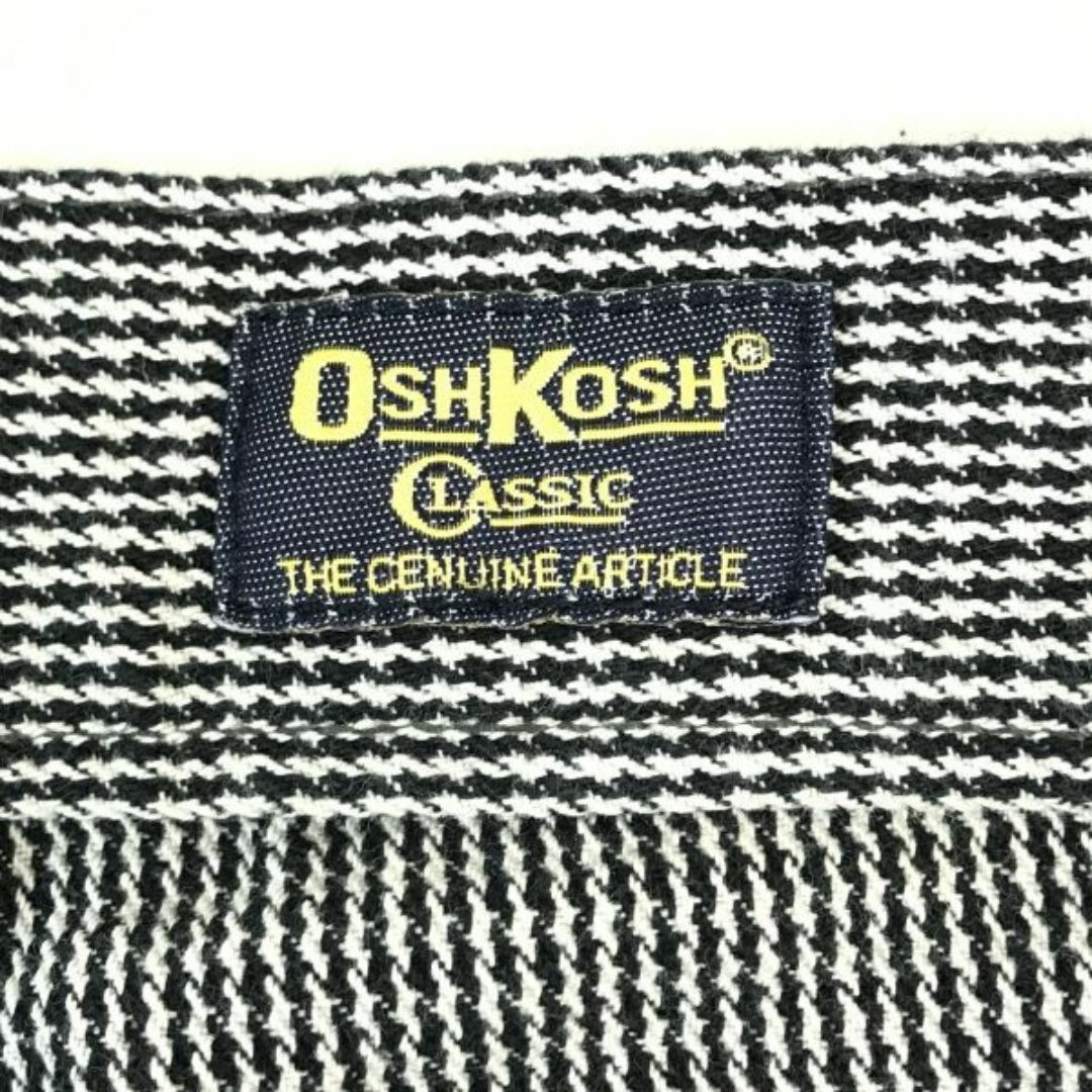 オシュコシュ/OSHKOSH CLASSIC★W130cm/超ビッグサイズ/ストライプ柄パンツ【メンズ/股下85cm/黒系】大きいサイズ/Trouser◆cBH562 #BUZZBERG メンズのパンツ(ワークパンツ/カーゴパンツ)の商品写真