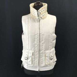 22 OCTOBRE/東京スタイル★90%ダウンベスト【38/レディースM/白/white】ジップアップ/Jackets/Jumpers◆cBH341 BUZZBERG(ダウンベスト)