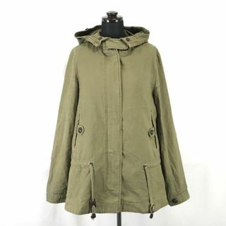 ザラウーマン/ZARA WOMAN★裏地ボアフリース/防寒モッズコート【women’s size -S/カーキ/khaki】Coats/Jackets/Jumpers◆cBH278 #BUZZBERG(モッズコート)