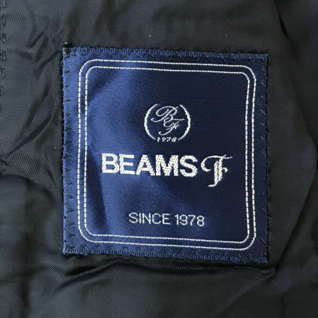 Made in Japan★ビームスF/BEAMS F★ストライプ柄/スーツ/テーラードジャケット【メンズ95/M程度/紺/NAVY/秋冬】総裏地/Jackets◆cBH267 #BUZZBERG メンズのジャケット/アウター(テーラードジャケット)の商品写真