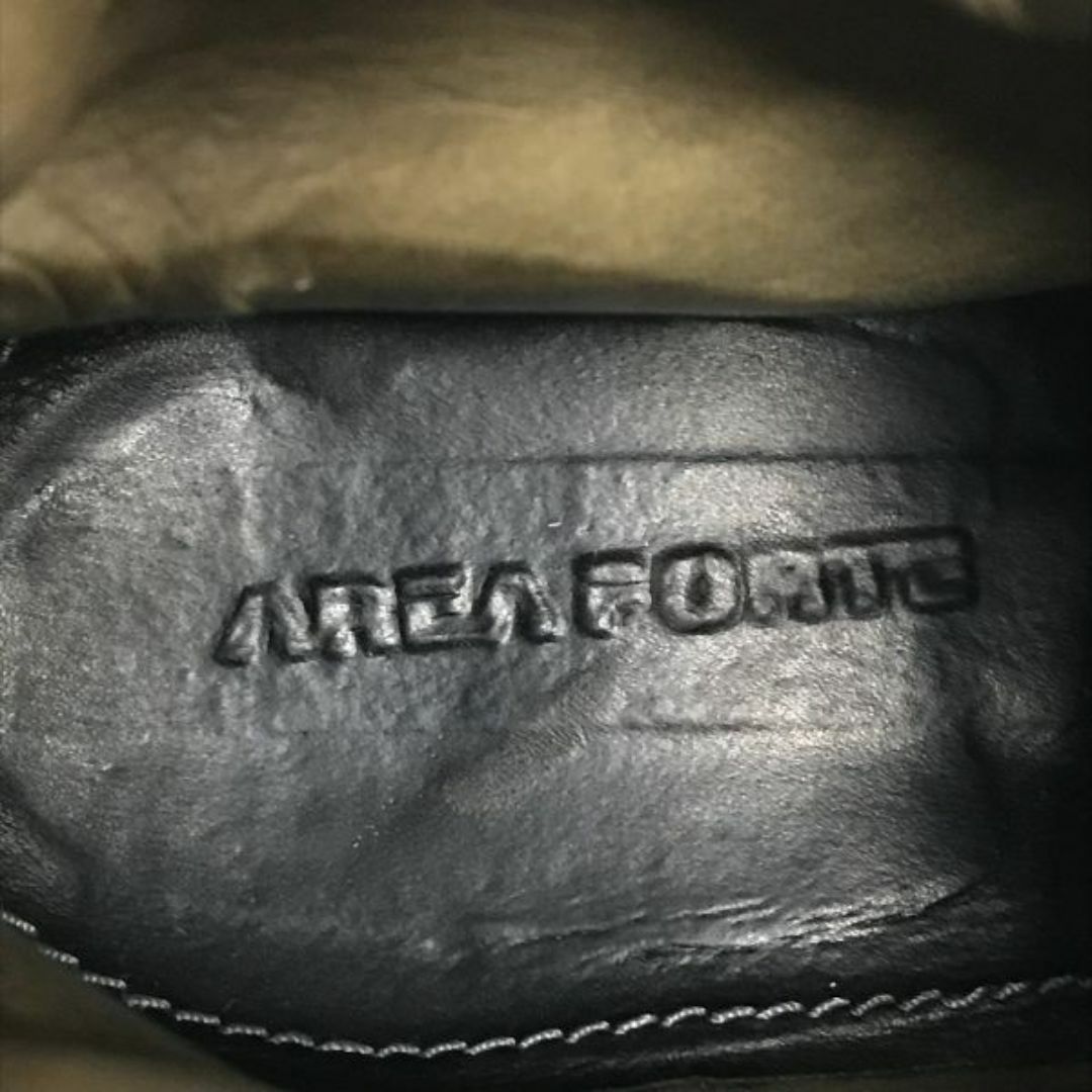 Area Forte(エリアフォルテ★スエード本革/サイドジップ/ショートブーツ【28.0程度/茶/BROWN】ハンドメイド/Shoes◆bWB97-8　#BUZZBERG メンズの靴/シューズ(ブーツ)の商品写真