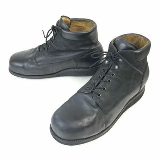 Vibram Gumlite/ビブラム ガムライトソール★オールレザー/本革/スチールトゥ/ワークブーツ【28.0-29.0/黒/BLACK】安全靴/Shoes◆bWB96-21　#BUZZBERG(ブーツ)