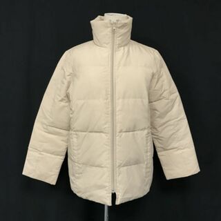 三陽商会/SANYO COAT/サンヨー★高比率80％/ダウンジャケット【7/S/ライトベージュ】/両サイドポケット/◆BC115W#BUZZBERG(ダウンジャケット)