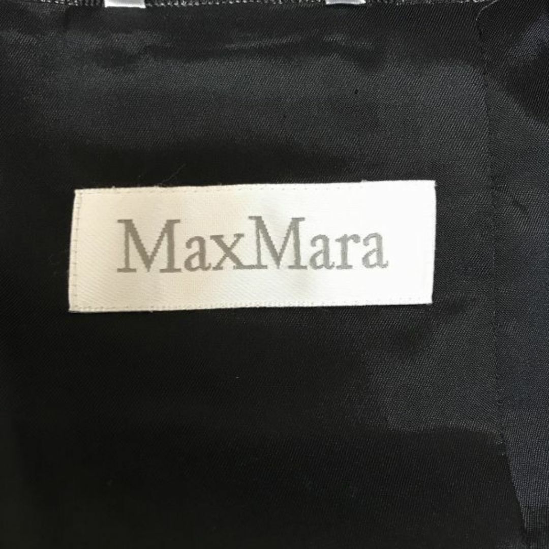 Max Mara(マックスマーラ)の正規代理店タグ★MaxMara★チェック柄/ウールジャケット/ブレザー【38/Women's size -M/ダークグレー】秋冬シングル/総裏仕様◆BC314W #BUZZBERG レディースのジャケット/アウター(テーラードジャケット)の商品写真