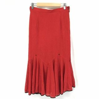 イタリヤ(伊太利屋)のMade in Japan★伊太利屋★ロング丈/マーメイドスカート【women’s size -9/赤/red】Skirts◆BH46 #BUZZBERG(ロングスカート)