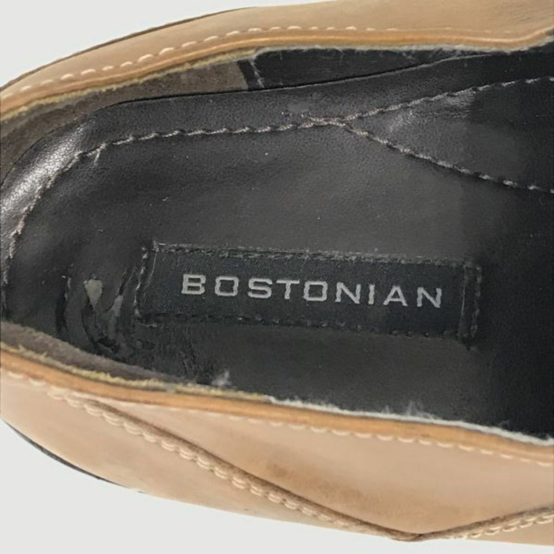 良品★ボストニアン/BOSTONIAN★オールレザー/ストレートチップ【11.5M/29.0-29.5/茶/BROWN】キャップトゥ/ビジネス/dress shoes◆bi-101 #BUZZBERG メンズの靴/シューズ(ドレス/ビジネス)の商品写真