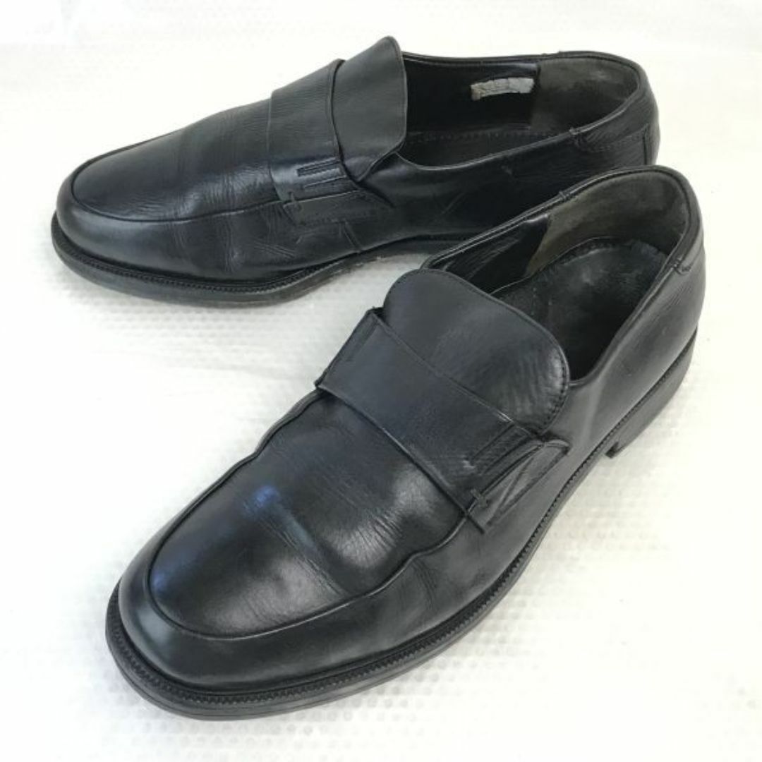 ドイツ製★ロイド/LLOYD★高級本革/スリッポンシューズ/ローファー/モカシン【8.5/27.0/黒/BLACK】ビジネス/dress shoes◆bJ-38 BUZZBERG メンズの靴/シューズ(ドレス/ビジネス)の商品写真