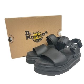 ドクターマーチン(Dr.Martens)のドクターマーチン 23802001 VOSS ハイドロ レザー サンダル ブラック UK3 22cm相当 レディース【中古】12404K185(サンダル)