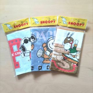 スヌーピー(SNOOPY)のスヌーピー　ハンカチ3枚セット(タオル)