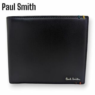 Paul Smith - 【極美品】24SSポールスミス ハイライトステッチ 2つ折り 財布 ウォレット