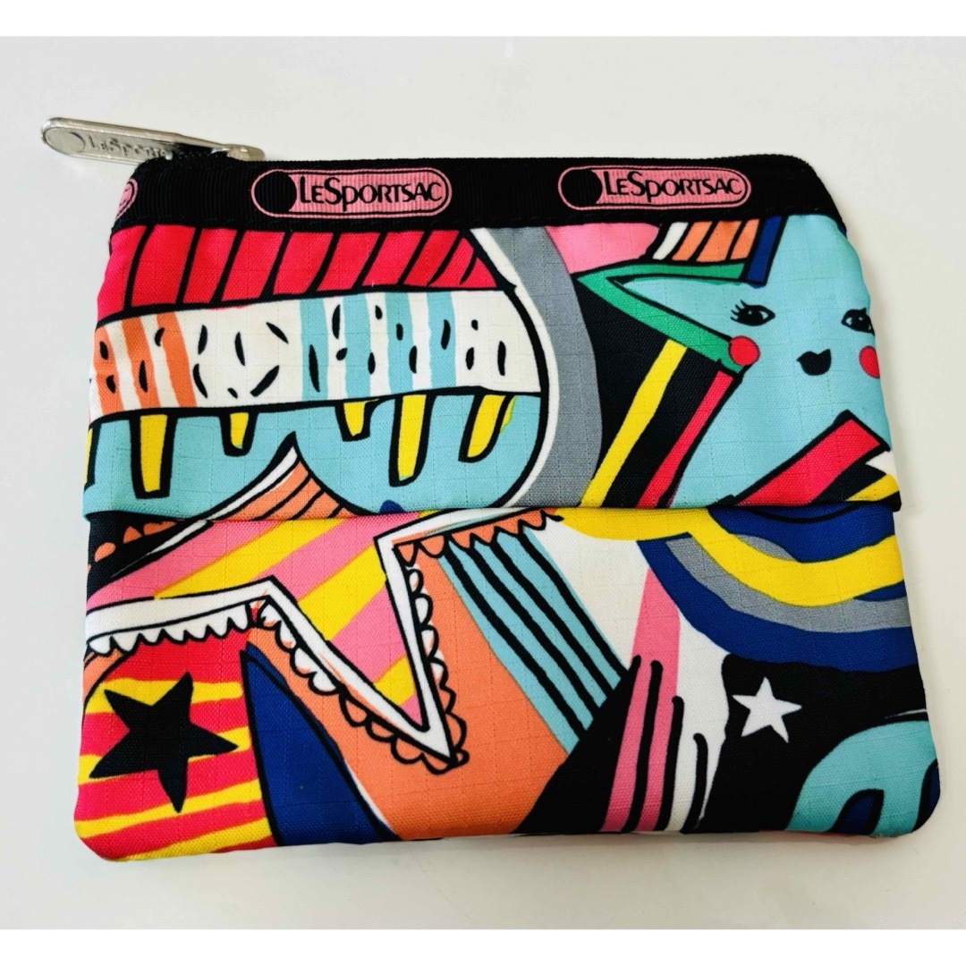 LeSportsac(レスポートサック)の美品　状態考慮　レスポートサック　レスポ　ポーチ　ティッシュケース　ミニポーチ レディースのファッション小物(ポーチ)の商品写真