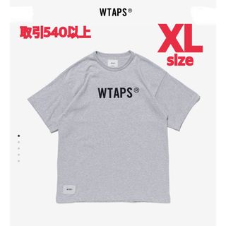 WTAPS 2024SS SIGN SS TEE ASH GRAY XLサイズ