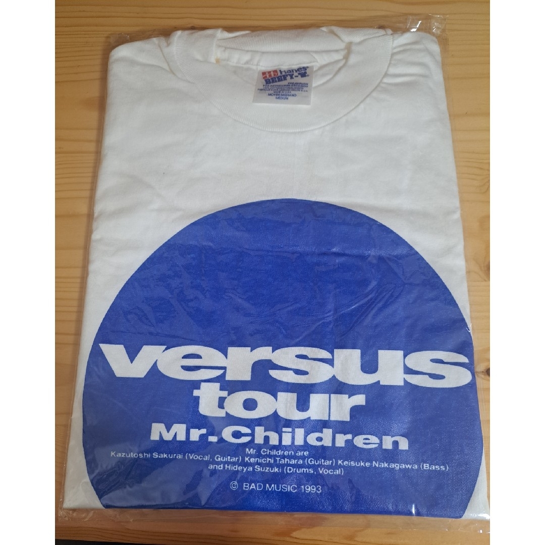 Mr.Children(ミスターチルドレン)のVersus tour  Mr.Children　Tシャツ エンタメ/ホビーのタレントグッズ(ミュージシャン)の商品写真