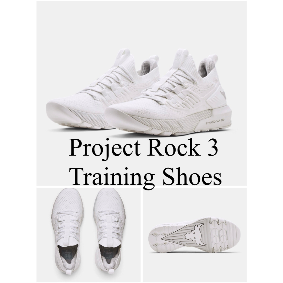 UNDER ARMOUR(アンダーアーマー)の【希少美品】アンダーアーマーUA Project Rock 3 スニーカー メンズの靴/シューズ(スニーカー)の商品写真