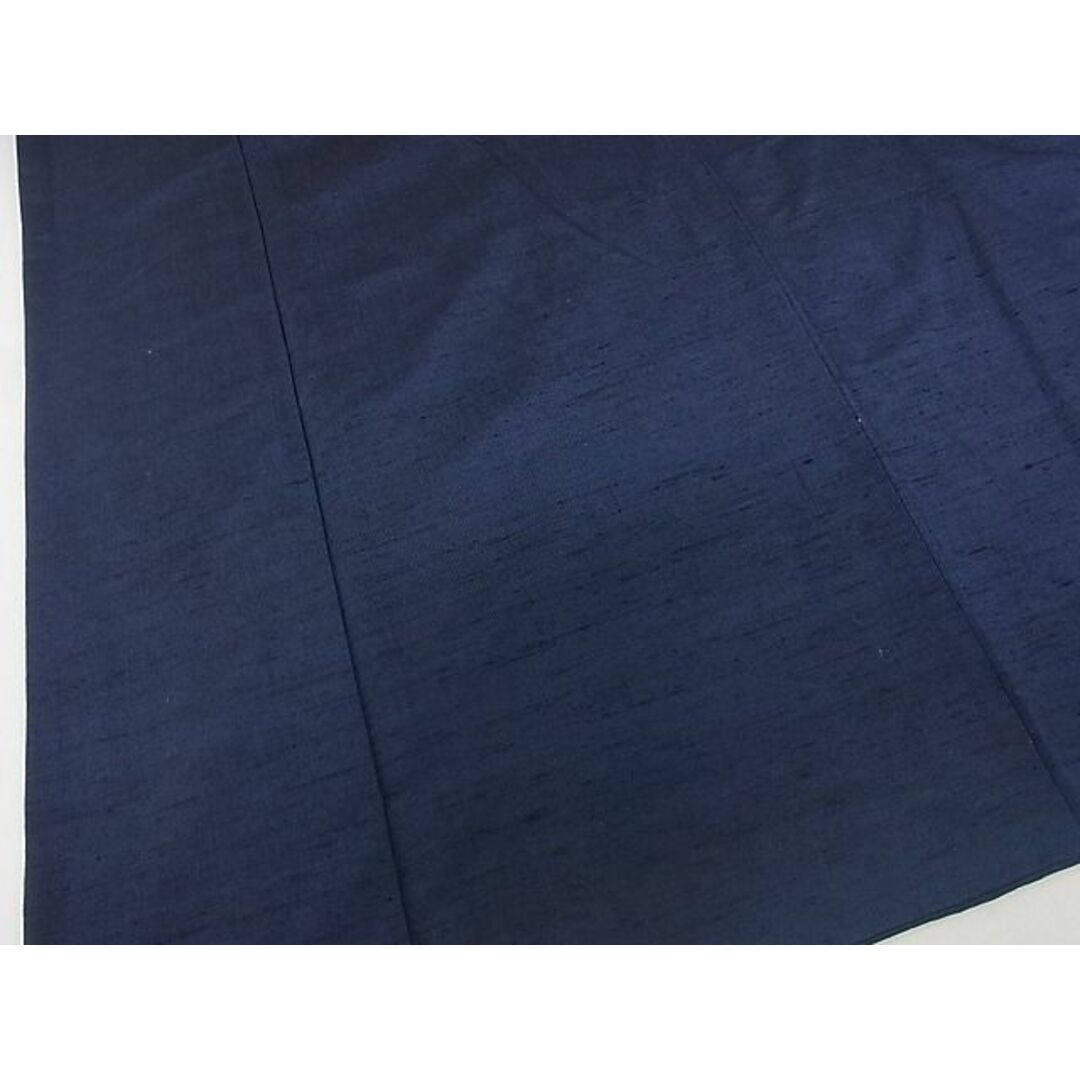 平和屋2■男性　紬　ミッドナイトブルー色　逸品　DAAA1714du メンズの水着/浴衣(着物)の商品写真