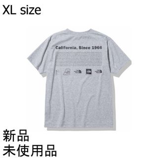 ザノースフェイス(THE NORTH FACE)のノースフェイス ショートスリーブヒストリカルロゴティー ミックスグレー XL (Tシャツ/カットソー(半袖/袖なし))