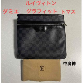 LOUIS VUITTON - ルイヴィトン　ダミエ　グラフィット メンズ　ショルダーバッグ　トマス