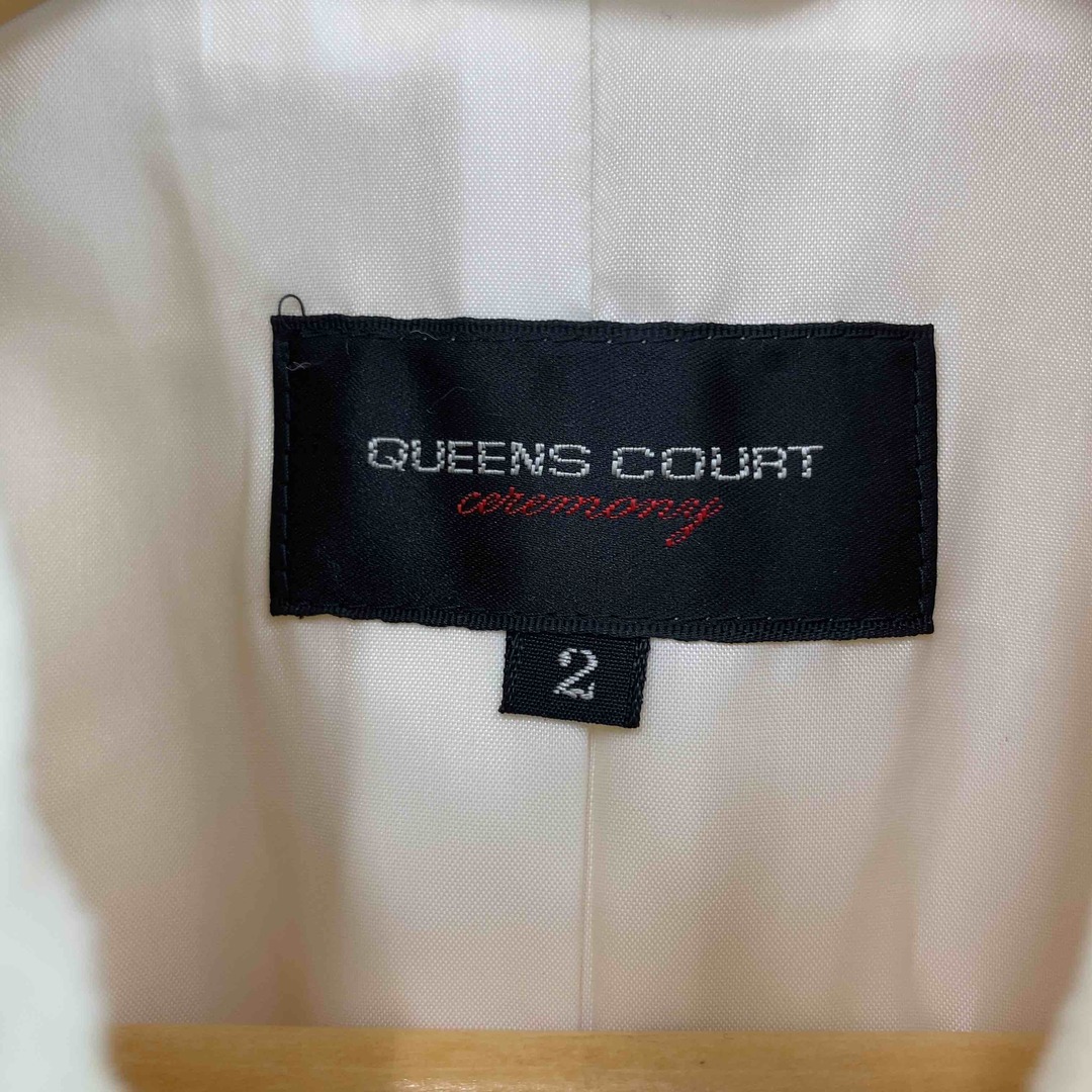 QUEENS COURT(クイーンズコート)のQUEENS COURT クィーンズコート レディース ハーフコート ステンカラー オフ アンゴラウール レディースのジャケット/アウター(その他)の商品写真