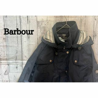 Barbour バブアー　マウンテンパーカー　ネイビー　アウター(マウンテンパーカー)